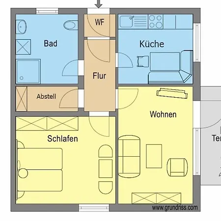 With 1 Bedroom